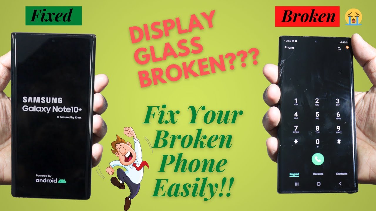 Fix Broken Front Glass on Samsung Galaxy Note10+ 🛠️
