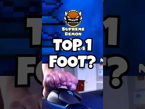 HARDEST Level Beaten with a FOOT! 🤯