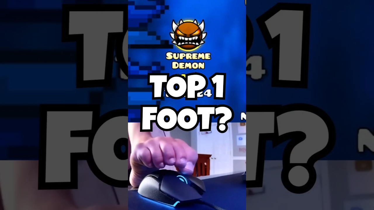 Epic Foot Challenge: The Hardest Level Beaten with a Foot! ๐คฏ
