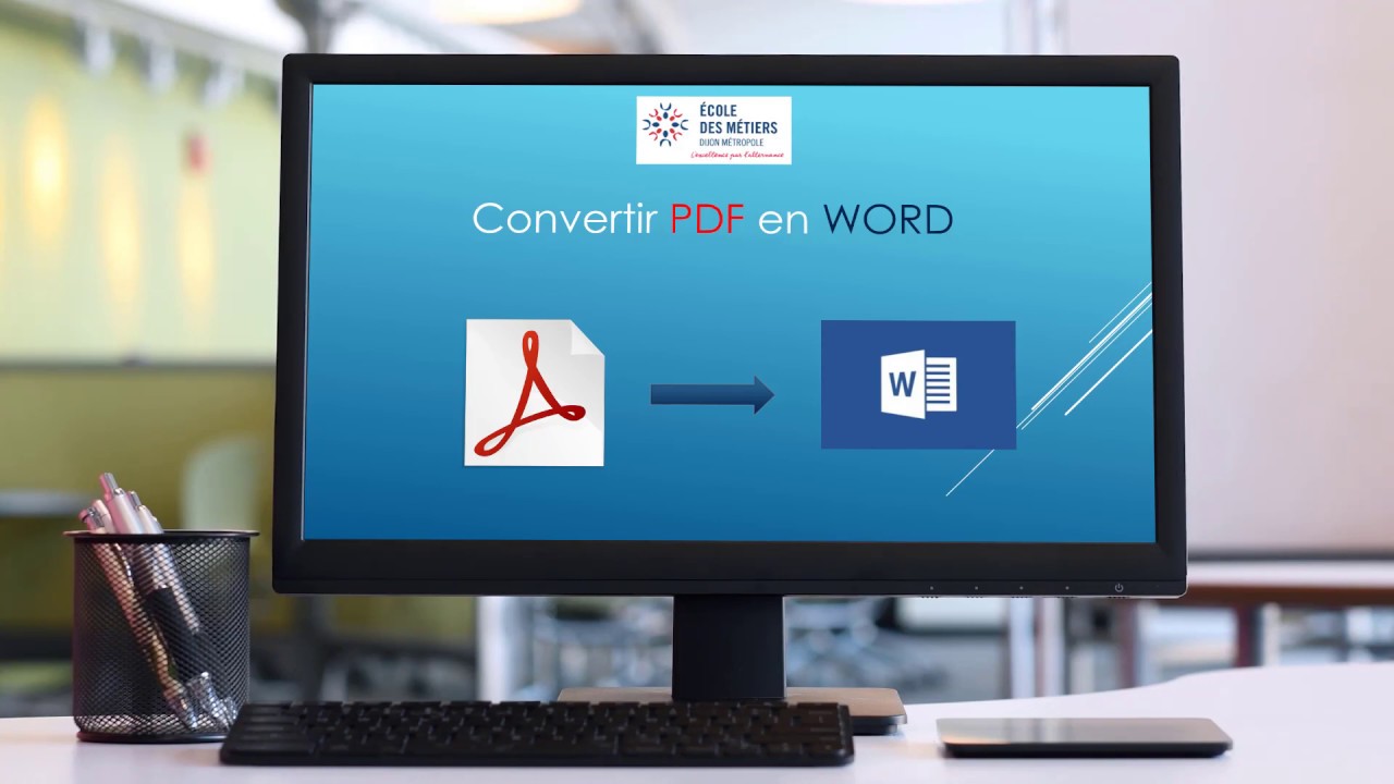 Convertir PDF en Word facilement ✍️