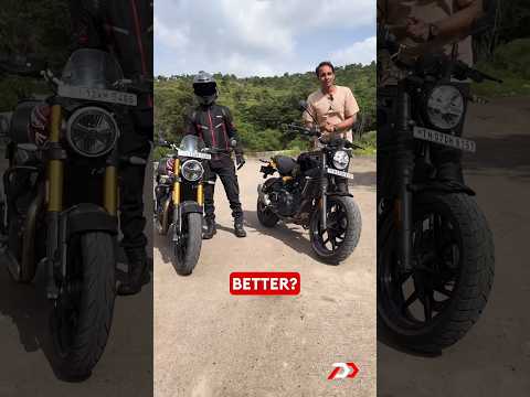 Exhaust note battle: Royal Enfield Guerrilla 450 vs Triumph Speed 400 🔊⚡️#PowerDrift