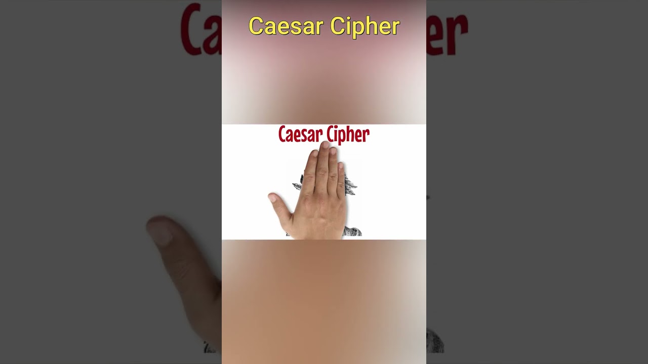 Unlock the Secrets of the Caesar Cipher! ๐ | Classic Encryption Explained