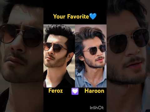 Feroz Khan And Haroon Kadwani Who is Best Actors💙 | #ferozekhan #danishtaimoor  #ruposh #wahajali