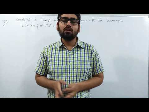 Turing Machine Example a^n b^n c^n