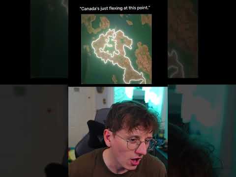 Canada's just flexing at this point...