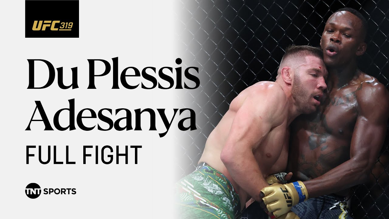 Dricus Du Plessis vs Israel Adesanya UFC 305 Replay 🔥