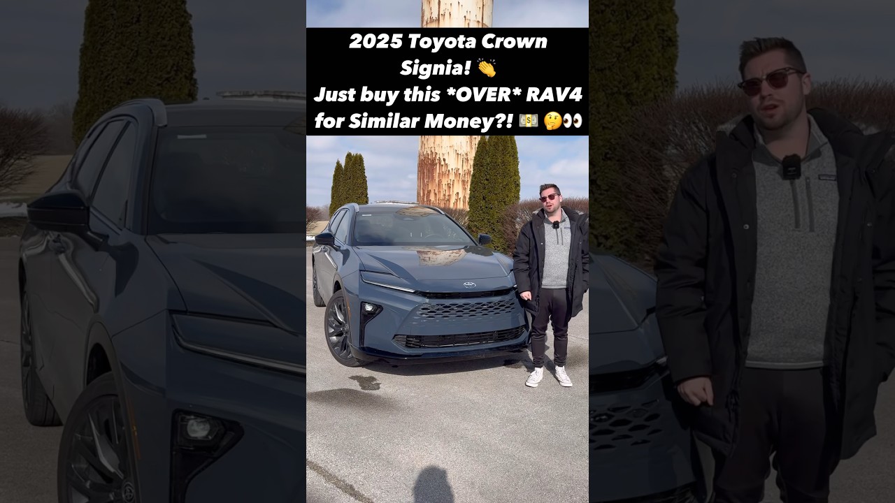 Five Reasons the NEW 2025 Toyota Crown Signia is a Luxurious RAV4 Alternative!