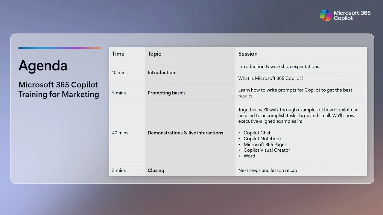 Microsoft 365 Copilot Training for Marketers 🚀