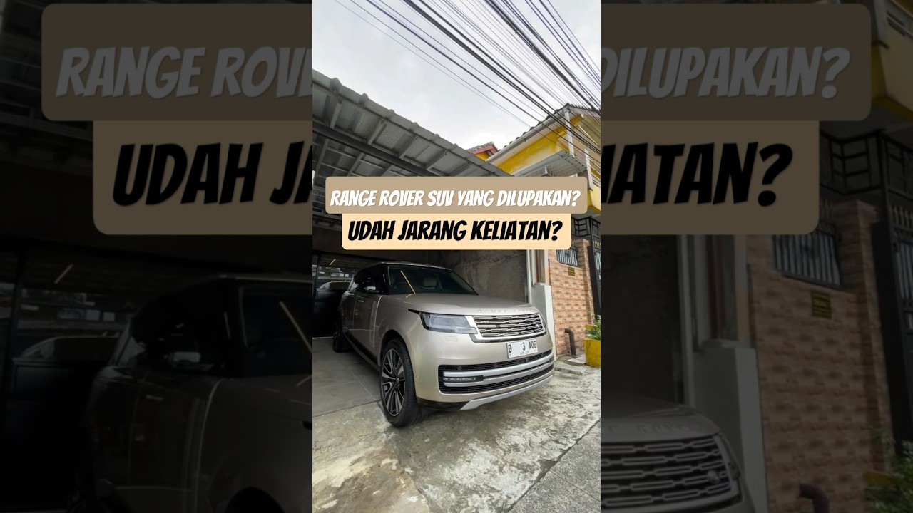 Mengapa Range Rover Sangat Jarang Terdeteksi di Jalan? ๐