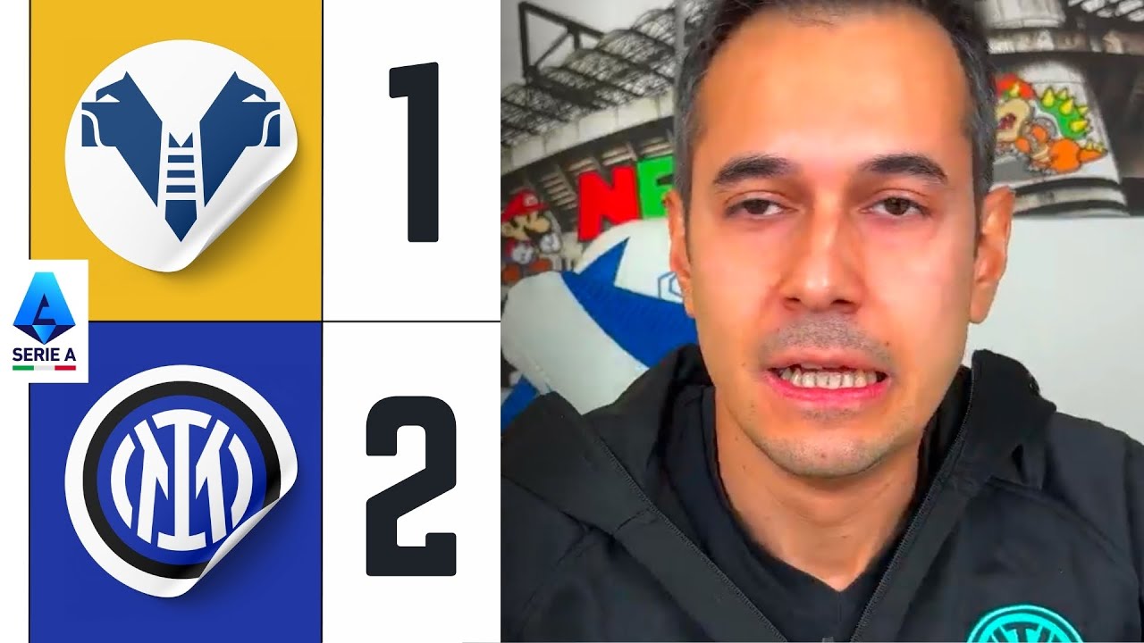 Verona-Inter: Vittoria al Fotofinish, 1-2 e Inter a -1 dalla vetta ⚽
