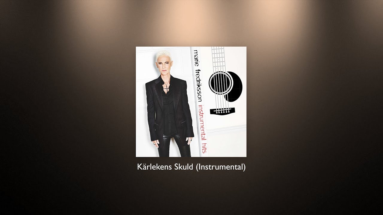 Marie Fredriksson - Kärlekens Skuld (Instrumental) 🎶 | Original Version