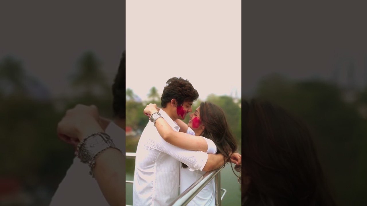 Anurager Chowa Serial Actors Dibyojyoti Dutta / Surjo New Holi Video 🌈🔥 #shorts #actress #holi