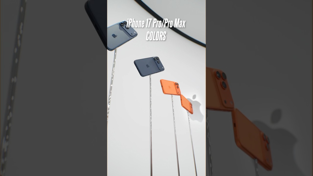 iPhone 17 Pro & Max New Colors! 📱