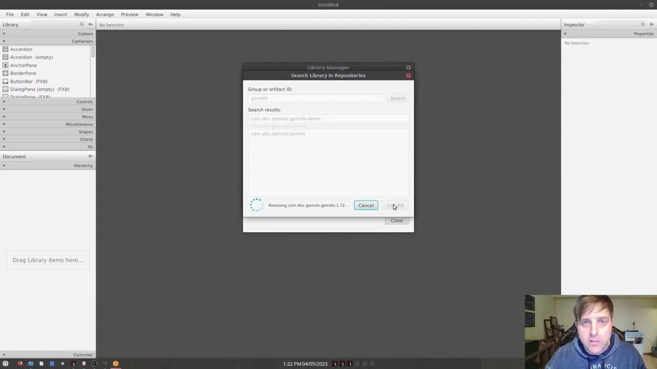 Using GemsFX Components in SceneBuilder (JavaFX) 🎥