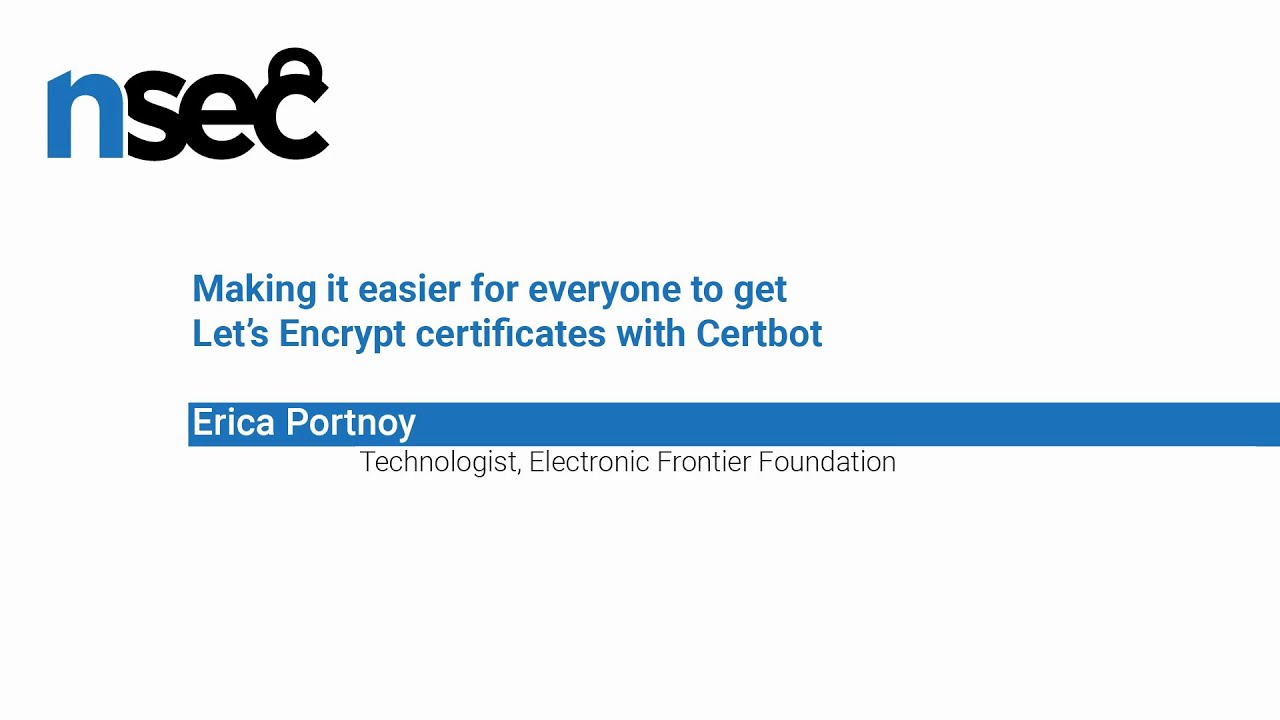NorthSec 2019: Christian Paquin on Post-Quantum Cryptography 🔐