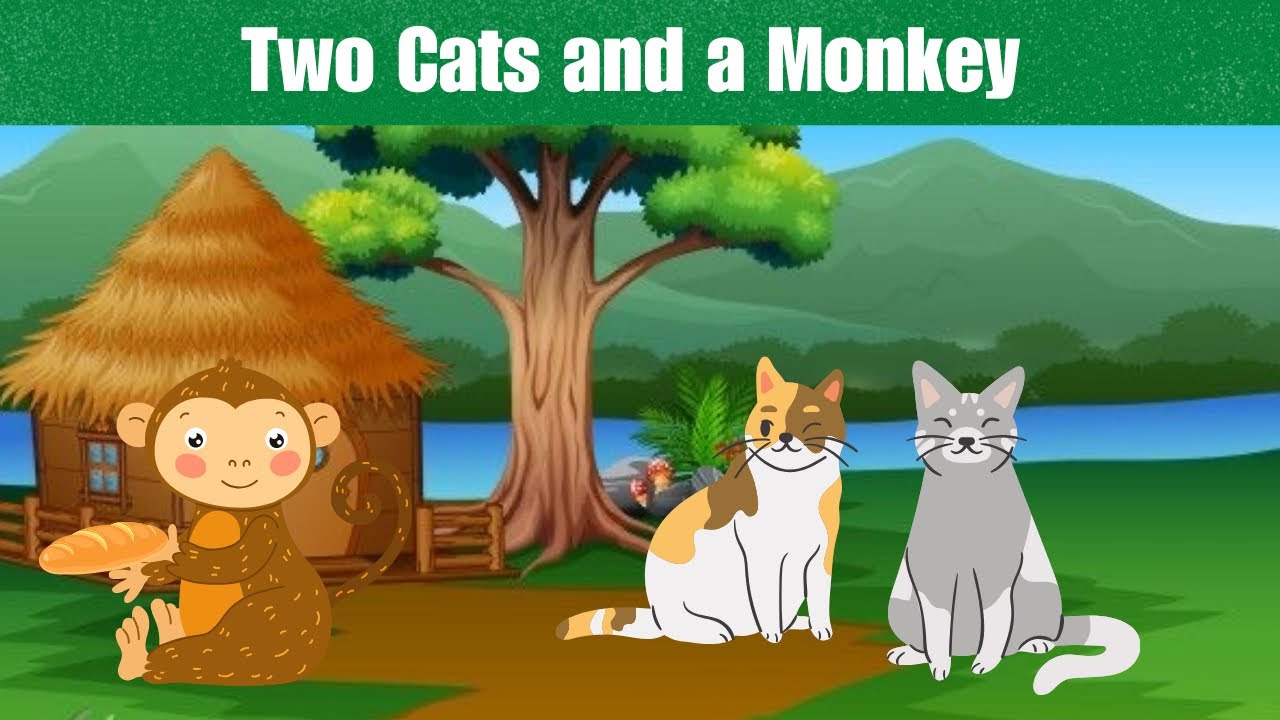 Cats and a Monkey: A Short Moral Story 🐒