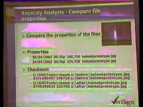 DEF CON 12 - Michael T. Raggo , Steganography, Steganalysis and Cryptanalysis