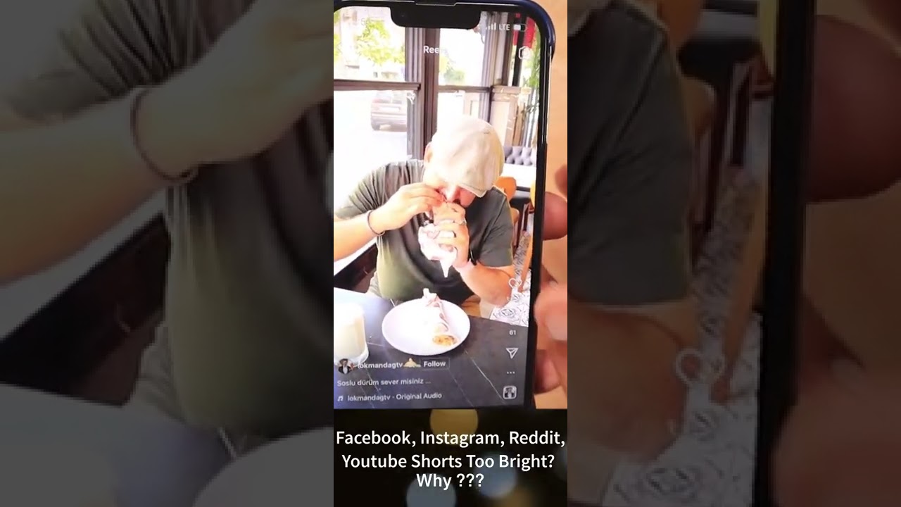 Why Are Reels & Shorts Too Bright on iPhone? 🌞