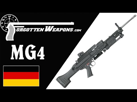 H&K MG4: Germany's New 5.56mm Squad Machine Gun