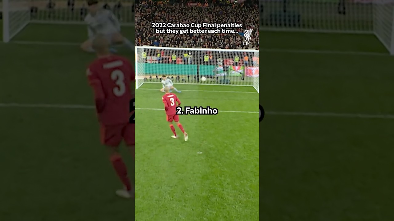 Best Penalty in Carabao Cup Final 🤔