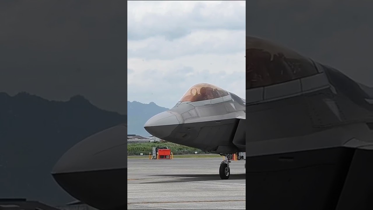 F-22 Raptor Startup Sequence