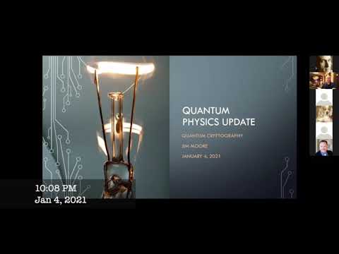 Quantum Physics Update: Quantum Cryptography by Jim Moore