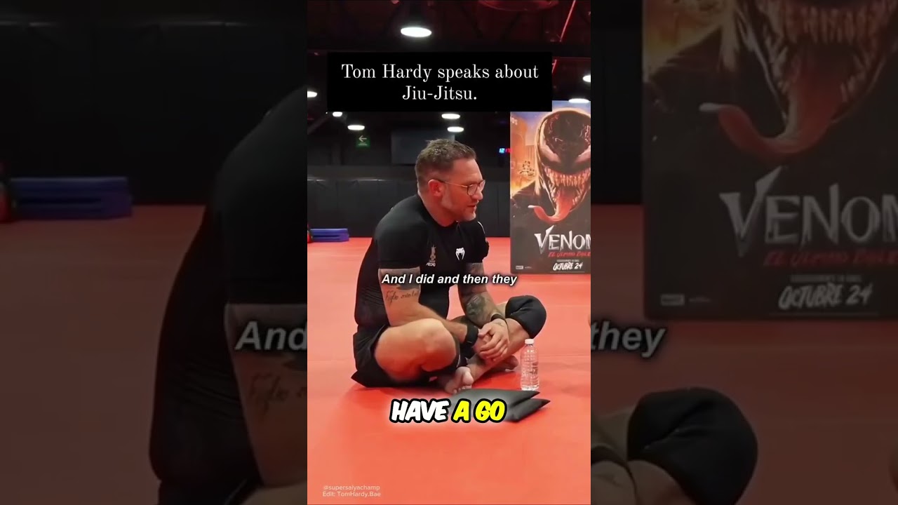 Tom Hardy Shares How Brazilian Jiu-Jitsu Fostered Genuine Confidence