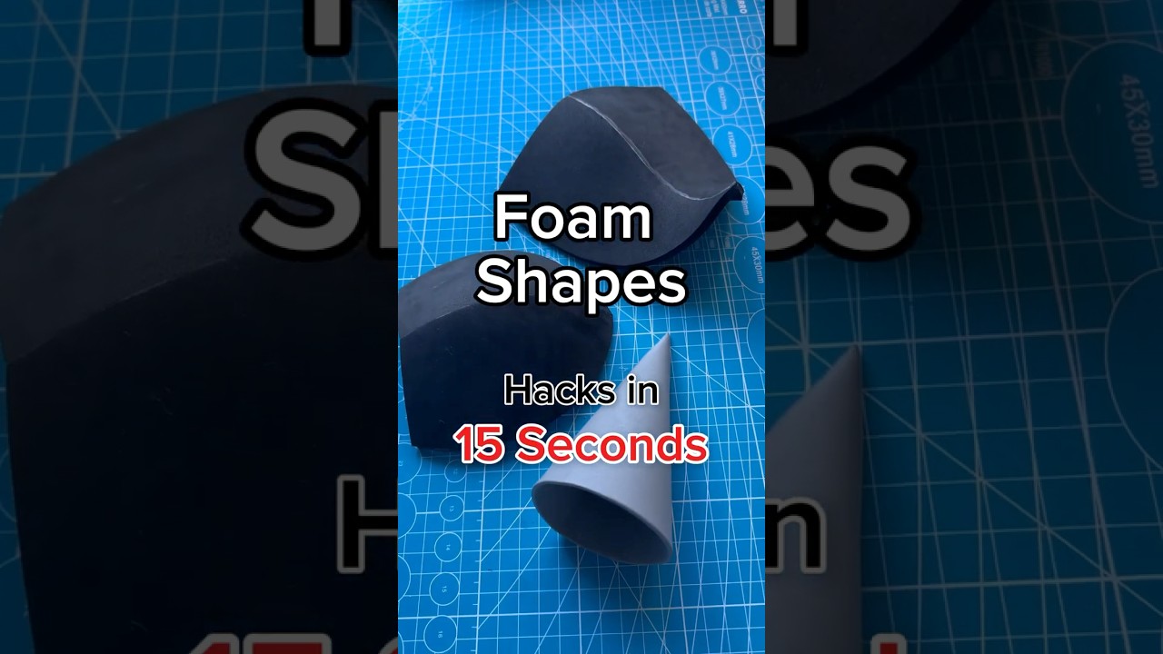 Create Shapes with EVA Foam Easily 👌