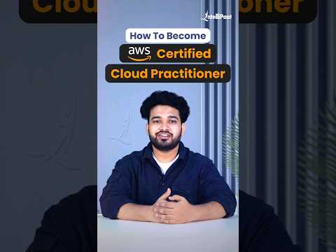 How To Become AWS Certified Cloud Practitioner | Intellipaat #Shorts #AWS #AWSCertified