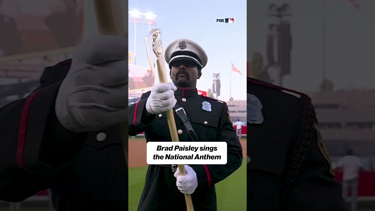 Watch the National Anthem at Dodger Stadium 🇺🇸 | MLB World Series Highlights