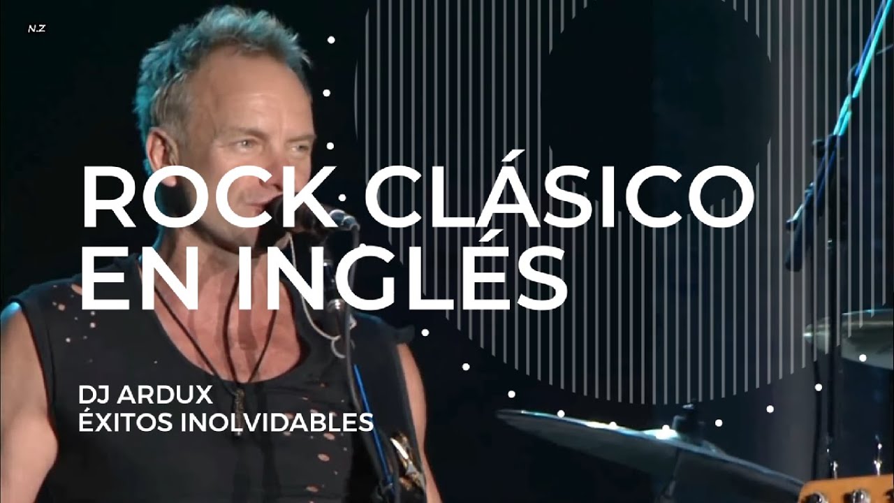 Classic Rock in English | DJ Ardux's Top 80s & 90s Songs 🎸