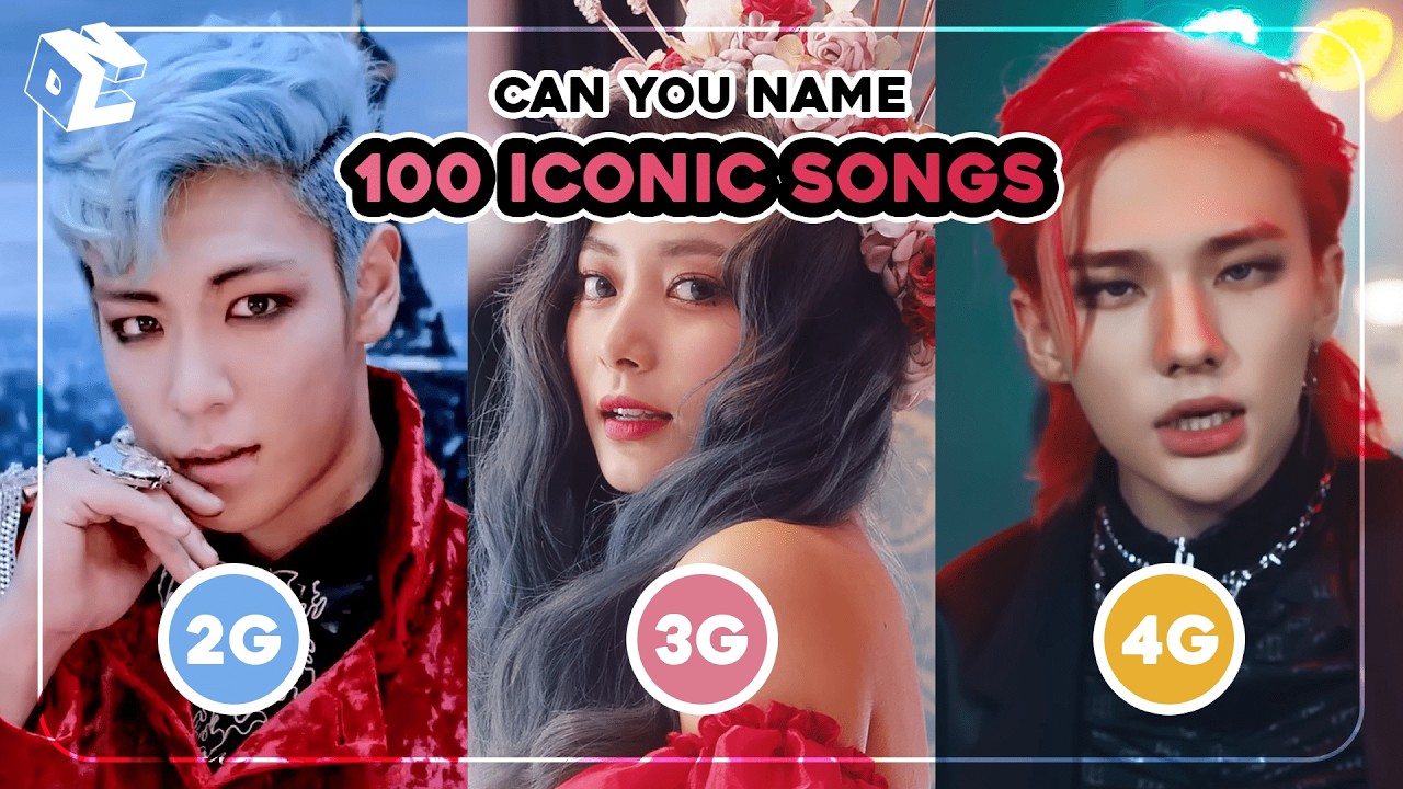Can You Name These 100 Iconic K-Pop Songs? 🎶