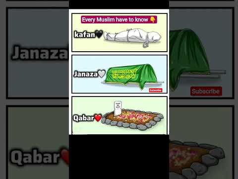 #Difference between kafan janaza qabar#kafan #janaza#qabar #muslimlifestyle#ytshorts #islamic#dead