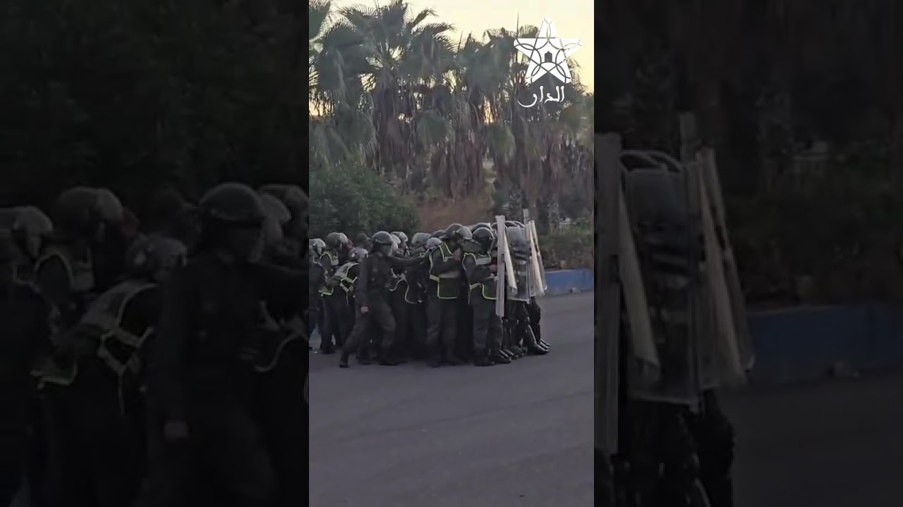 تطورات مثيرة في انزكان: مواجهات بالحجارة بين المحتجين والأمن 🚧