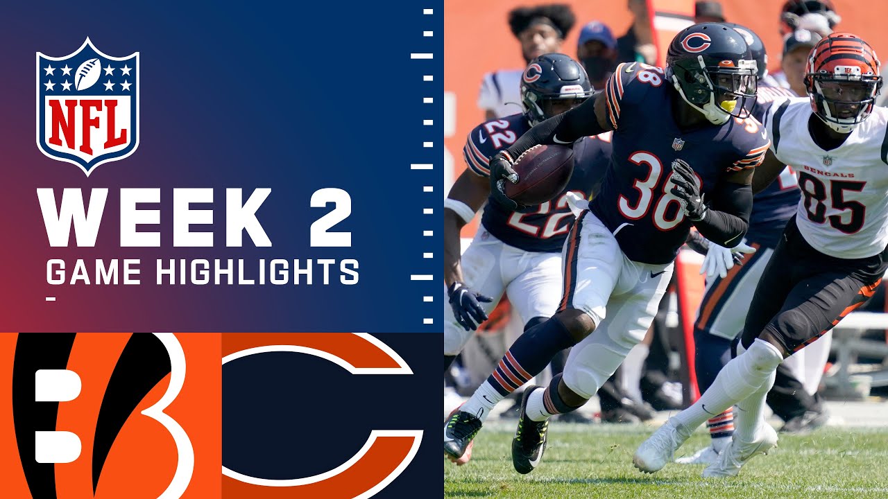 Bengals vs. Bears Week 2 Highlights | Exciting NFL Action 2021 🏈