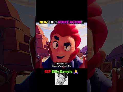NEW Colt Voice Actor!! 🤩 #brawlstars #shorts