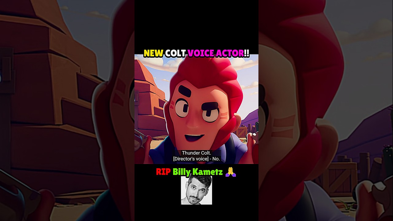 Exciting News! New Voice Actor for Colt in Brawl Stars 🎙️