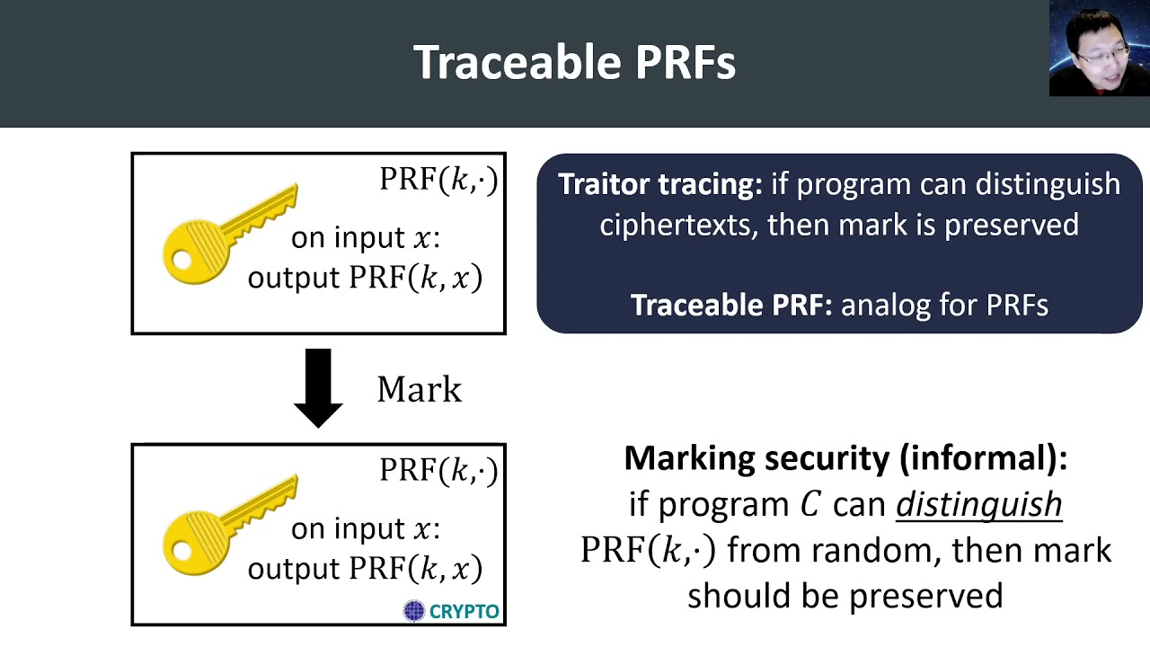 Beyond Software Watermarking: Traitor-Tracing for Pseudorandom Functions
