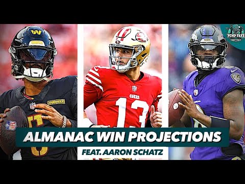 NFL Win Projections with Aaron Schatz & FTN Almanac 🏈