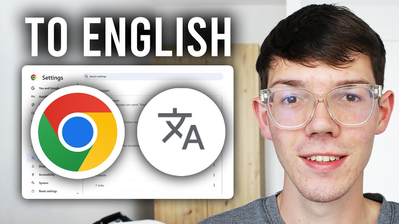 How To Change Google Chrome Language Back To English - Step By Step