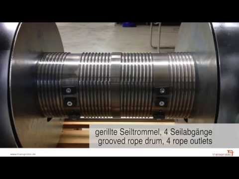 Elektrische Seilwinde ETSW 3000 / Electric rope winch ETSW 3000