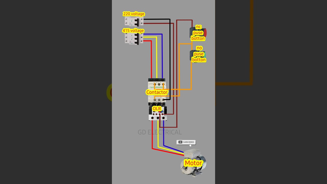 Contactor Wiring Diagram Guide ⚡