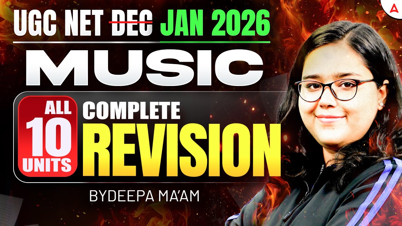 UGC NET Music Marathon Class | UGC NET Music Paper All 10 Units Revision By Deepa Mam