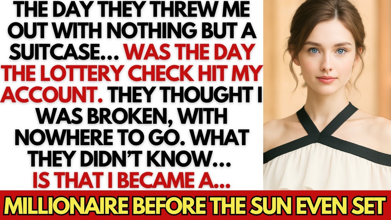 Kicked Out with Just a Suitcase, Then Won $4.2 Million Lottery 🎉