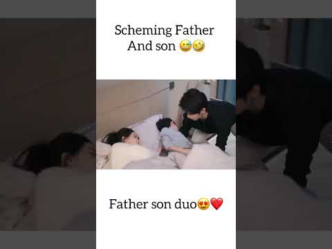 Playing tricks to get mamma 🤭😂😍#cdrama #fathersonrelationship #hiddenmarriage #dramaedits