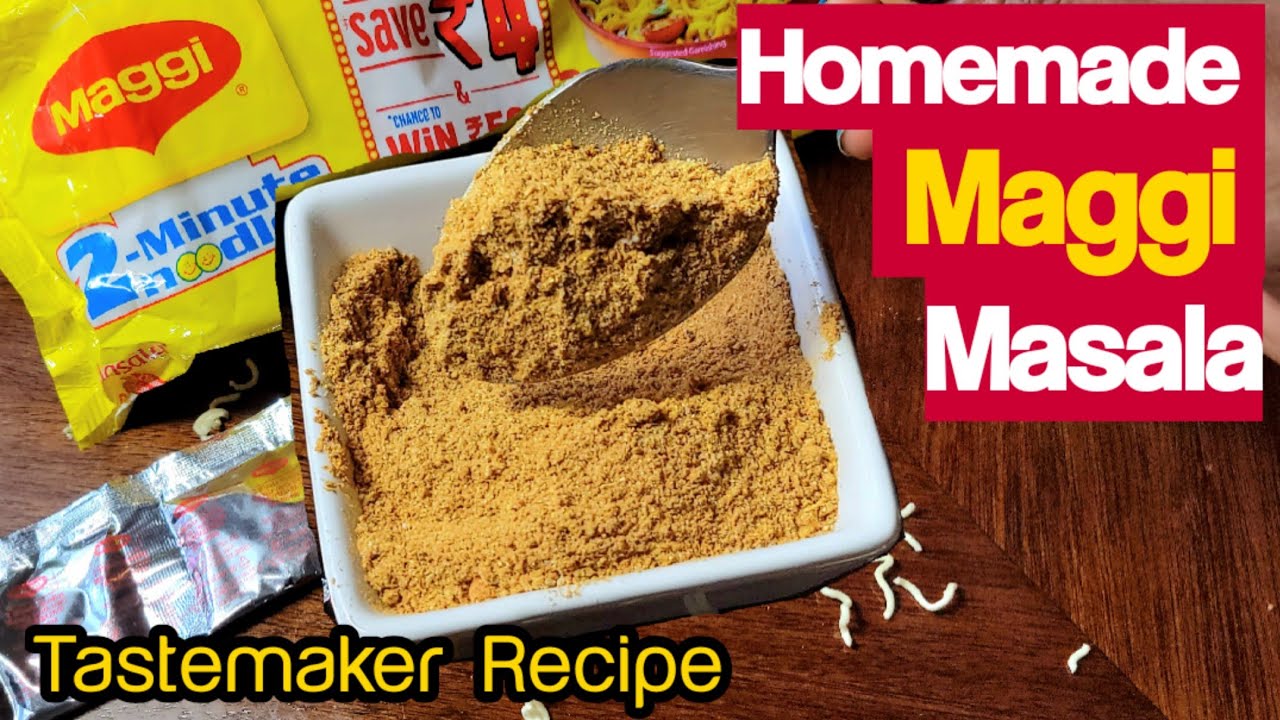Homemade Maggi Masala Tastemaker Recipe 🍜
