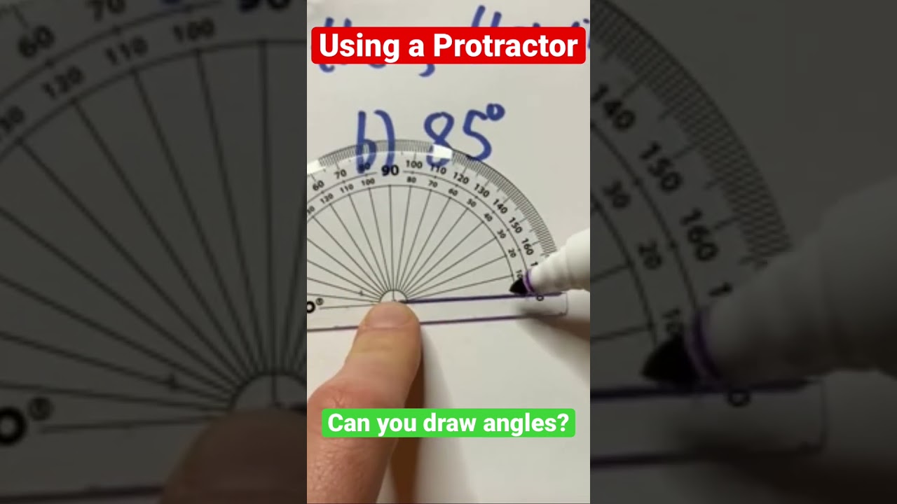 Master Protractors & Draw Perfect Angles! 🧮 Essential Tips for Exams