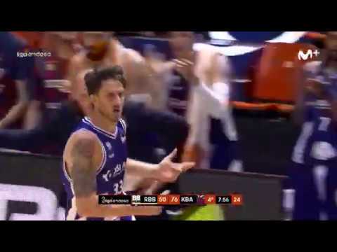 Spanish commentators going crazy after seeing Achille Polonara's showtime