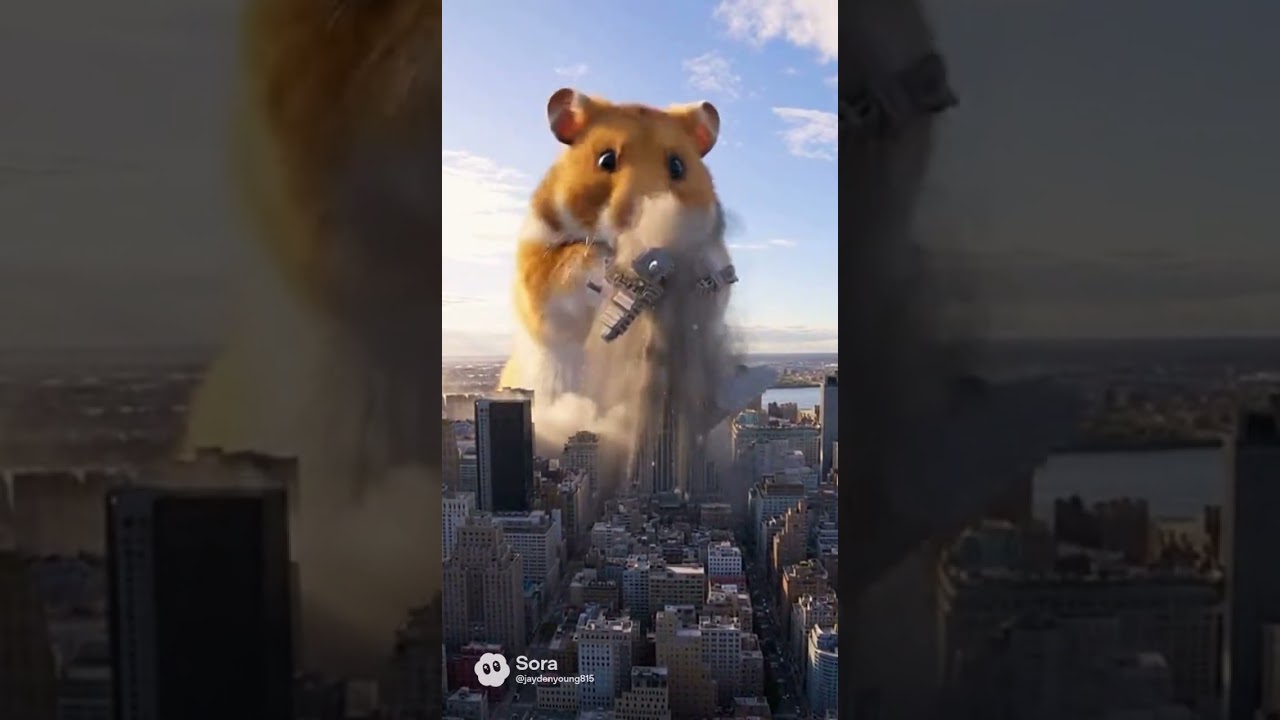 Hamizilla Wreaks Havoc in NYC ๐น