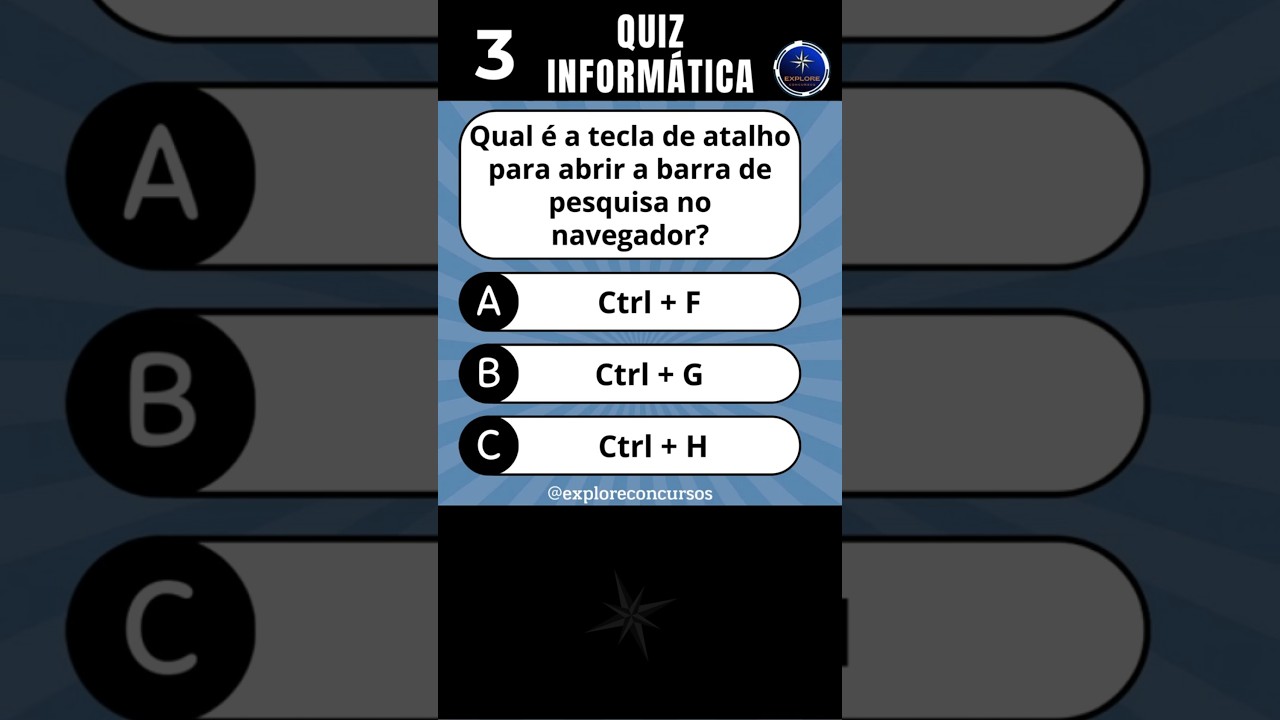 Desafie seus Conhecimentos em Informática com Nosso Quiz 🎯